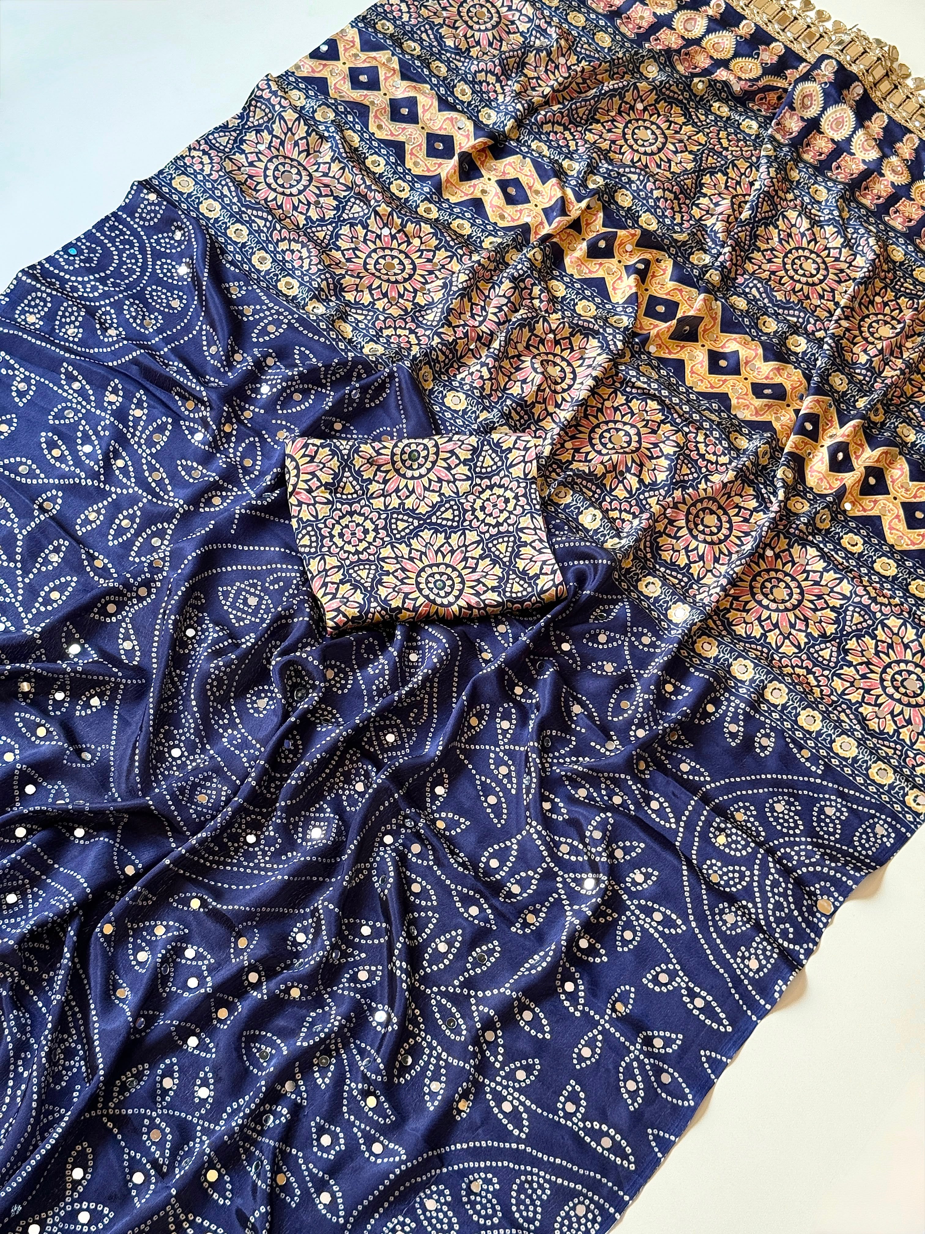 Pure Arjakh Sartin Viscouse Silk Sarees