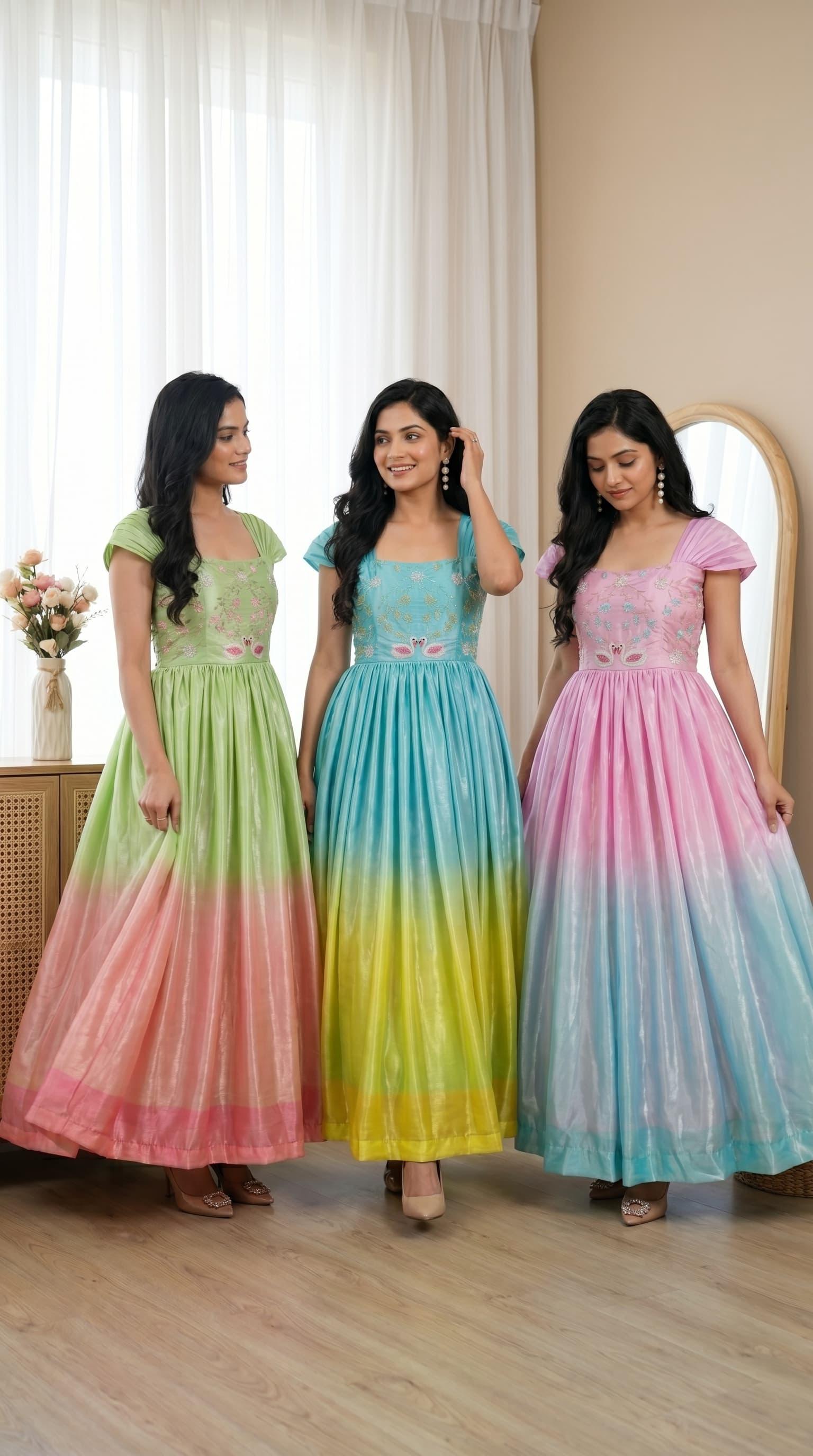 Soft Chinnon Gowns