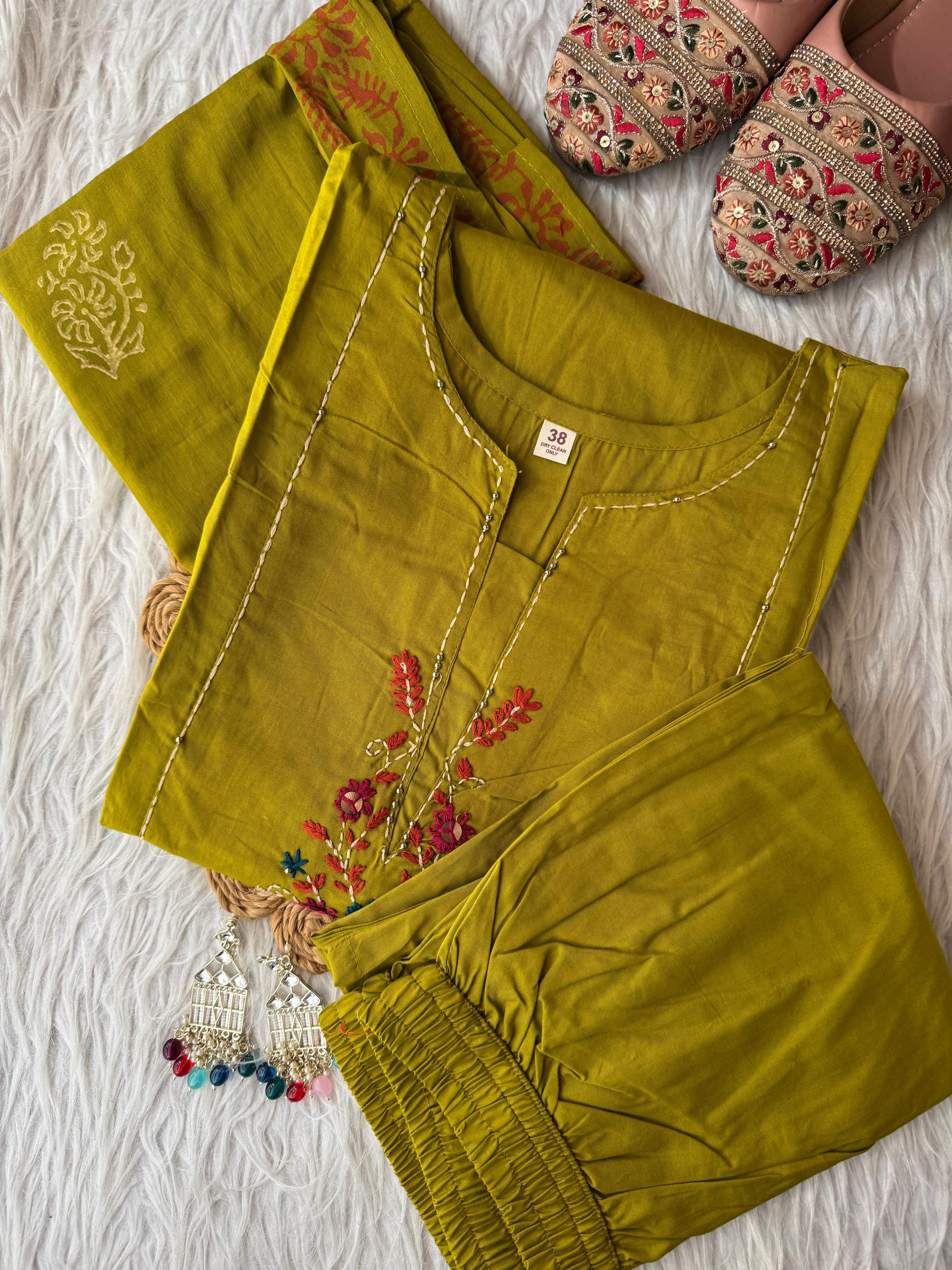 Pure Cotton Kurti Sets
