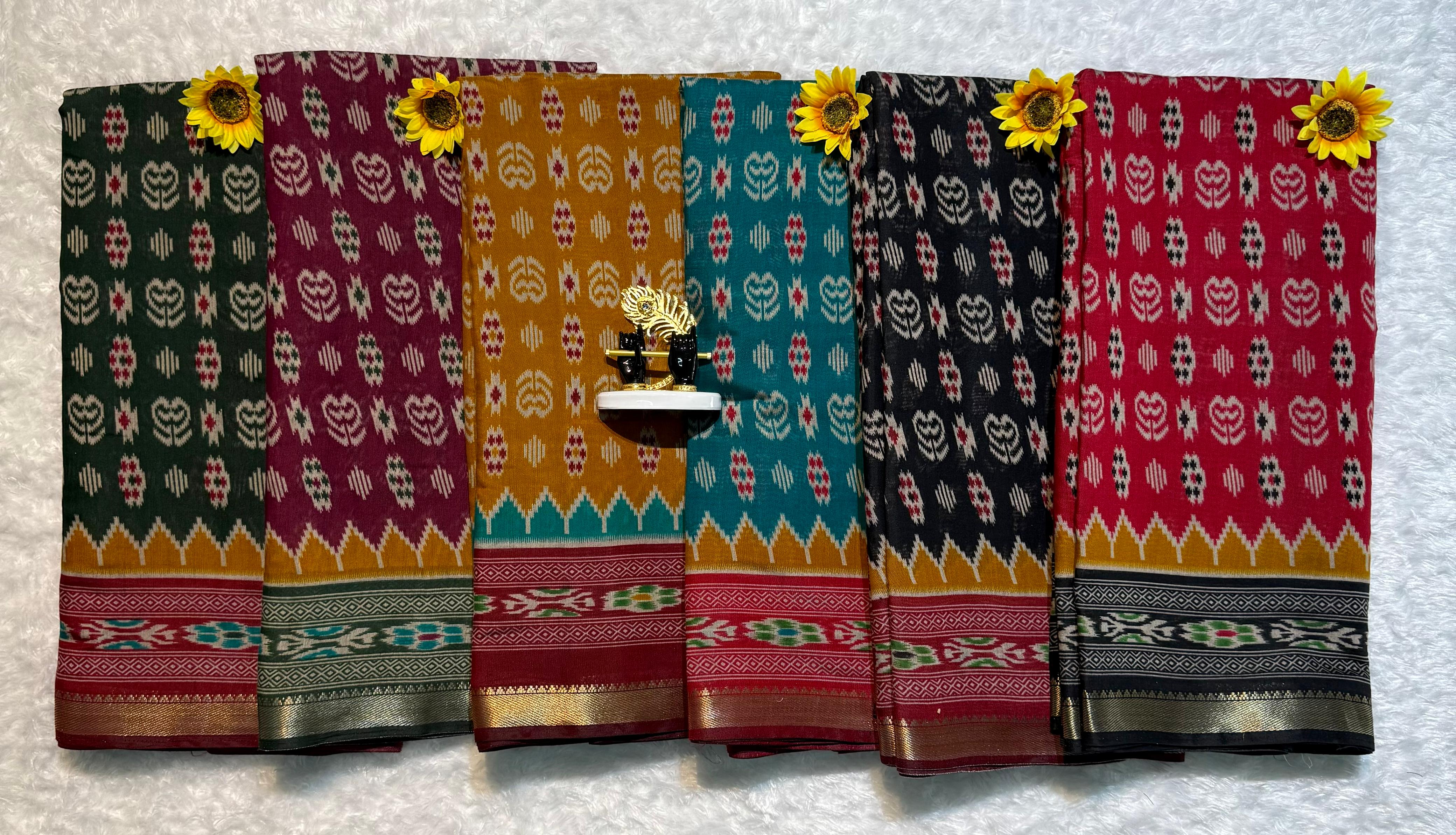 Mul Mul Cotton Sarees