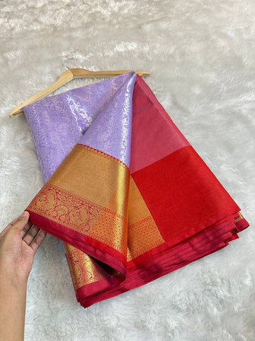 Banarasi Semi Katan Soft Silk saree