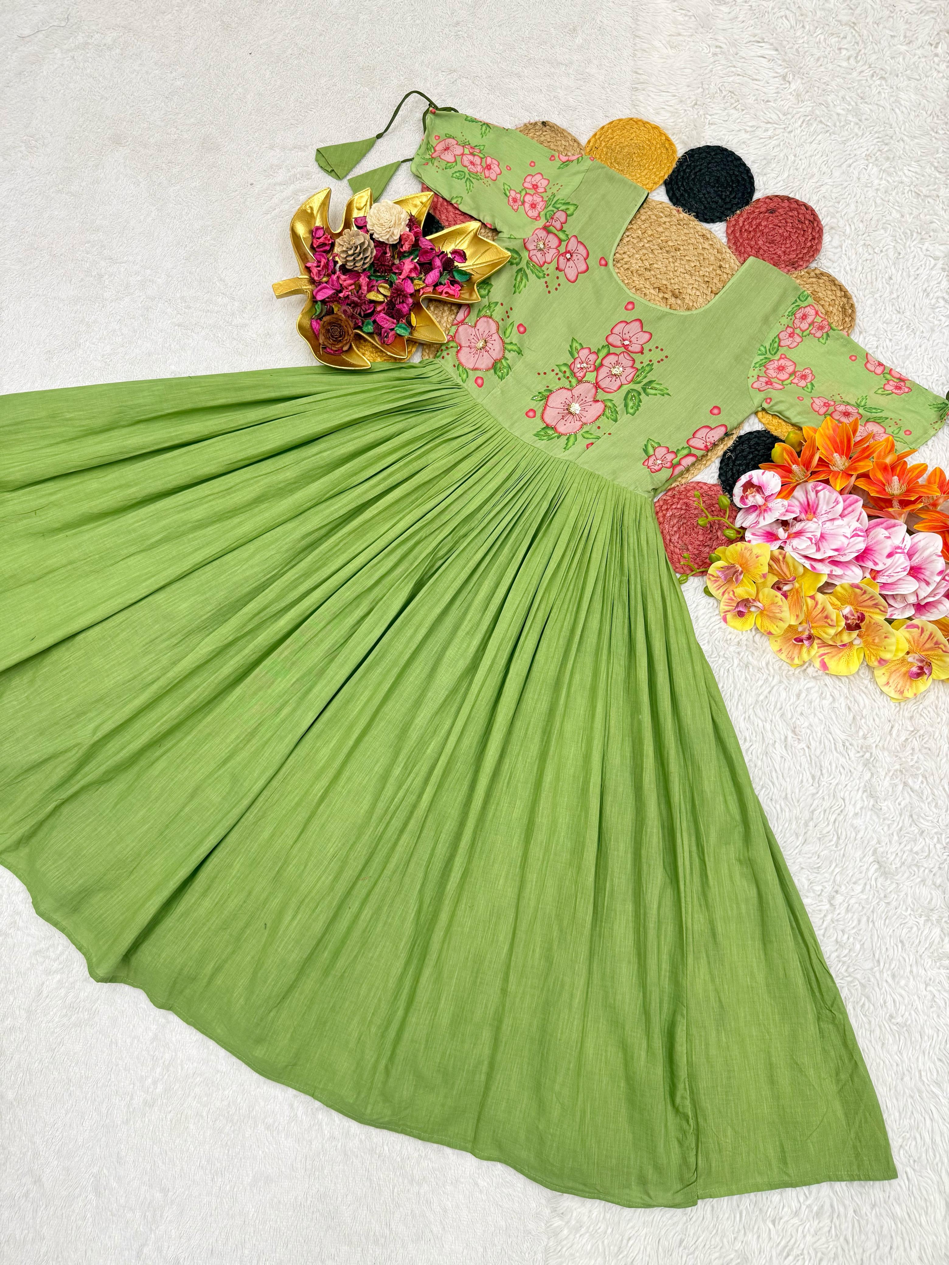 Soft Mul Mul Cotton Gowns