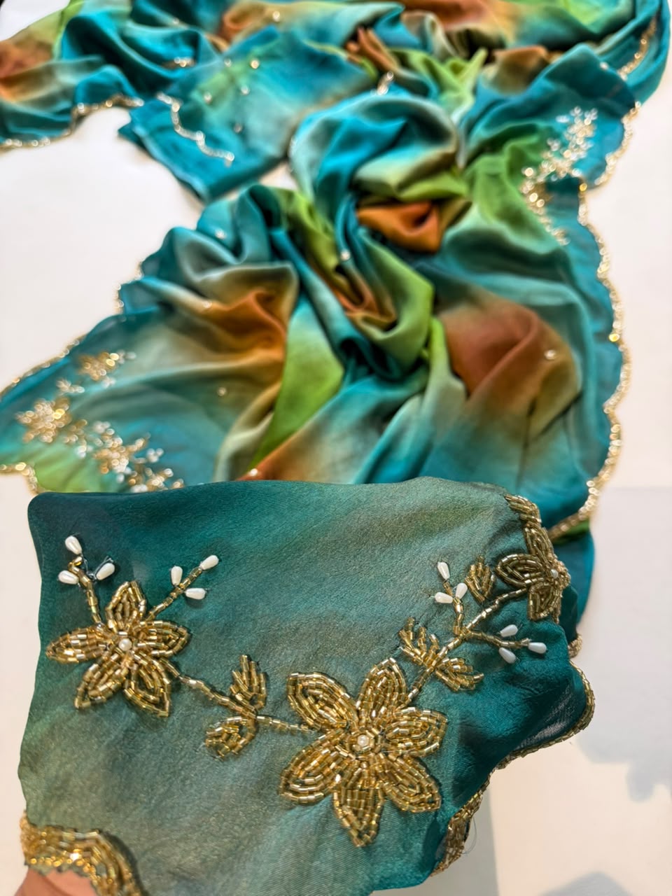 Soft Rangoli Crush Silk Sarees