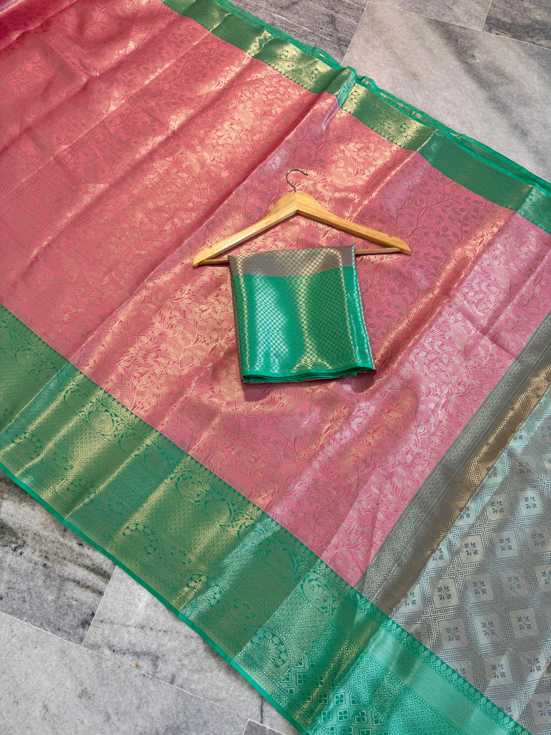 Soft Banarasi Tissue Silk Saree