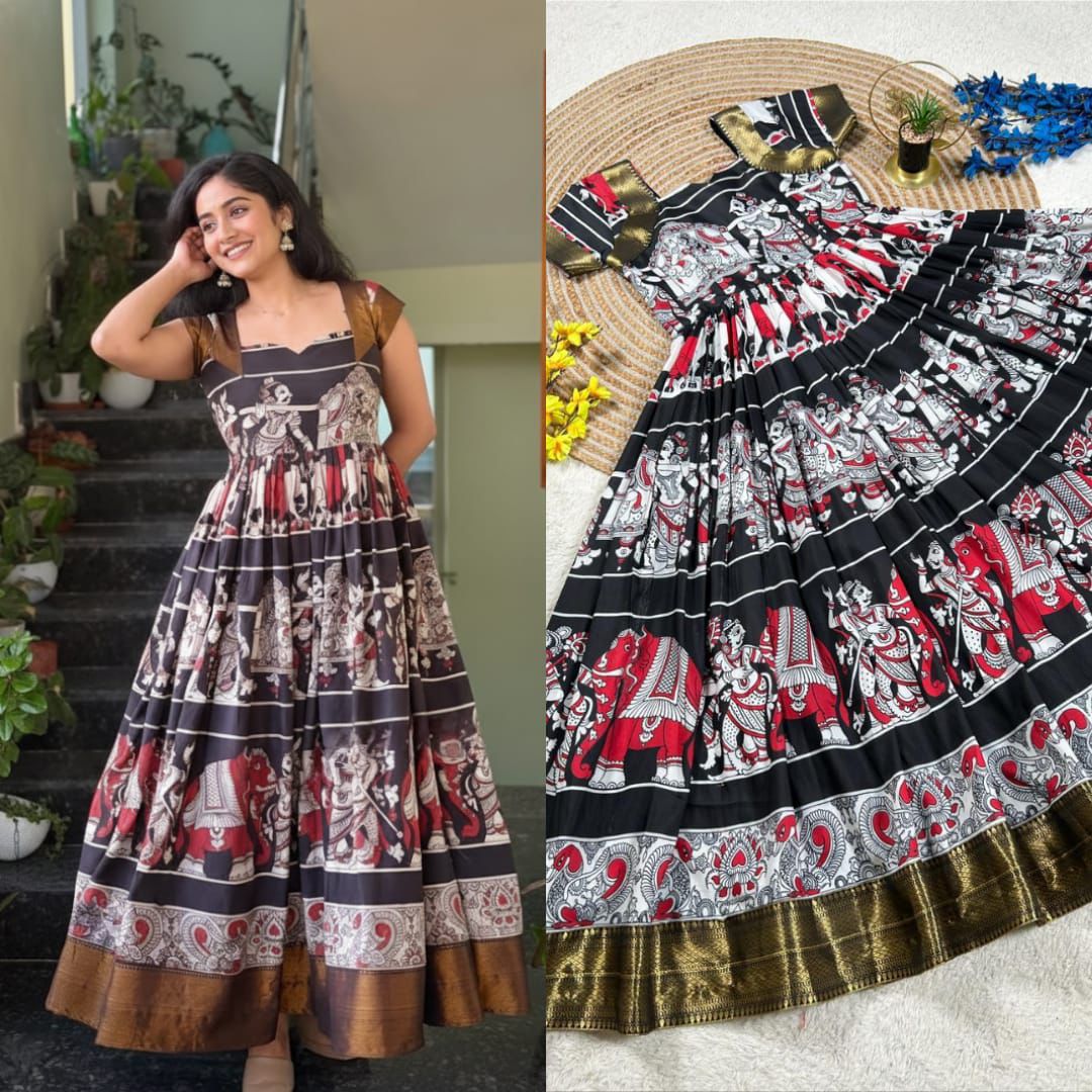 Premium Kamlakari Frock