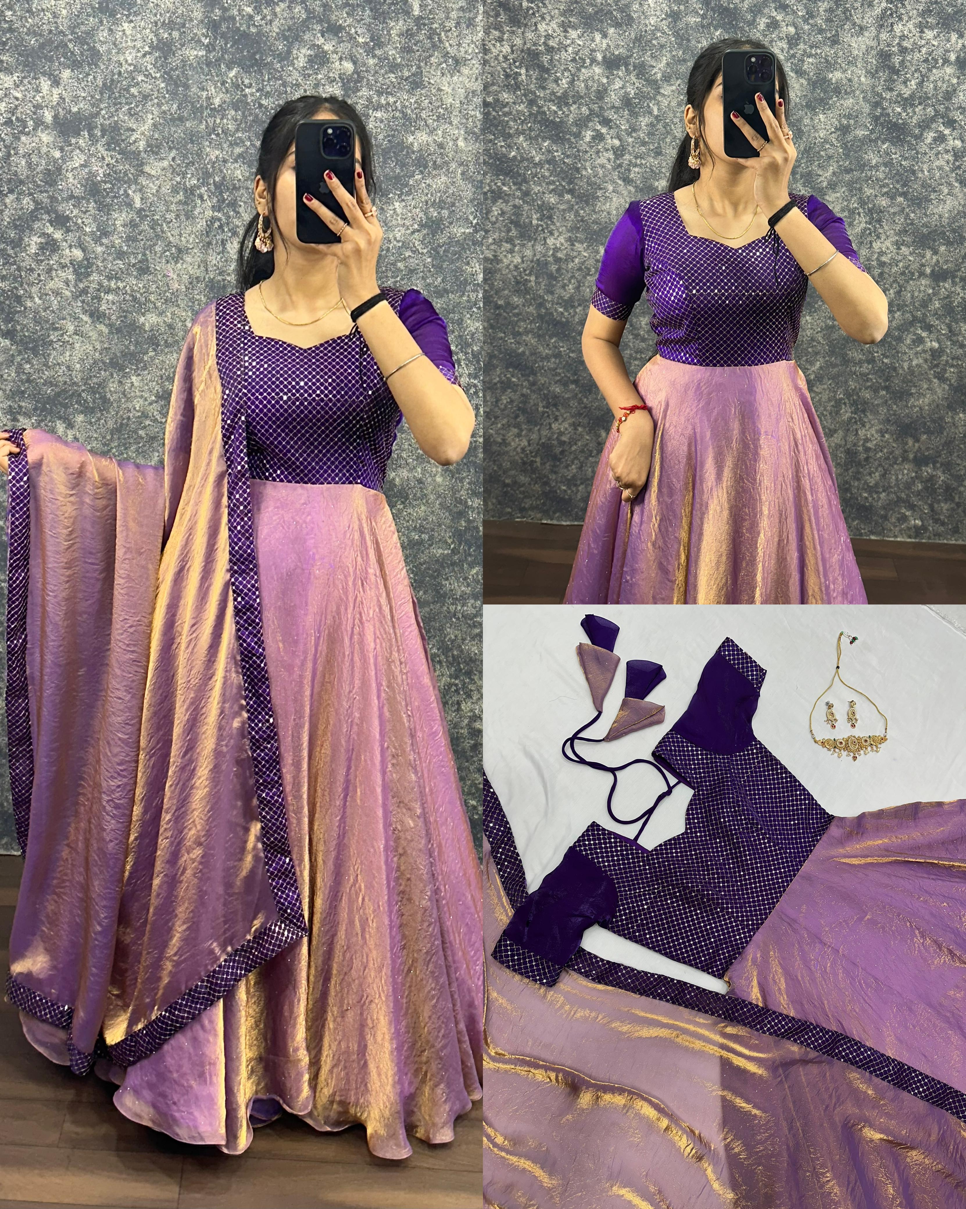 Festive Fully Stitched Gowns