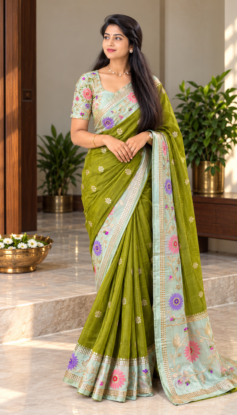 Premium Banarasi Katan Silk Soft Fab Sarees 