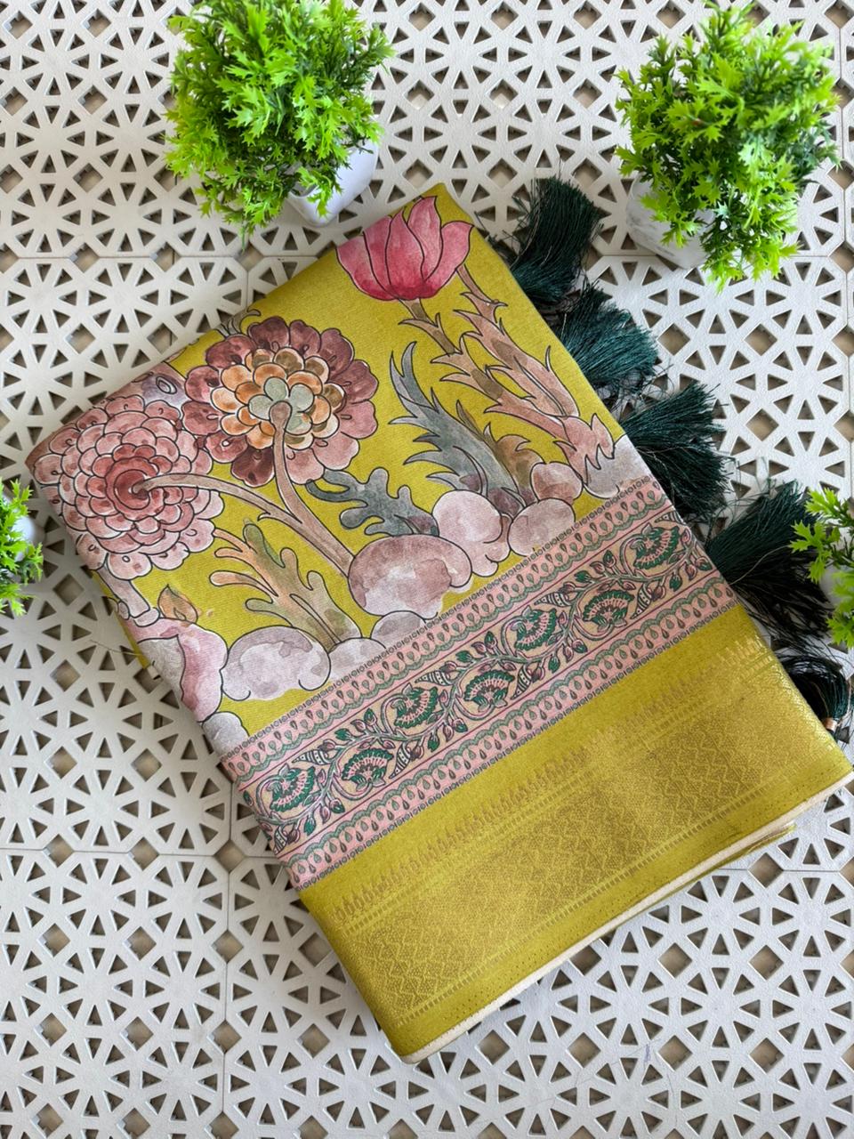 Premium Designer Soft Munga Silk Sarees