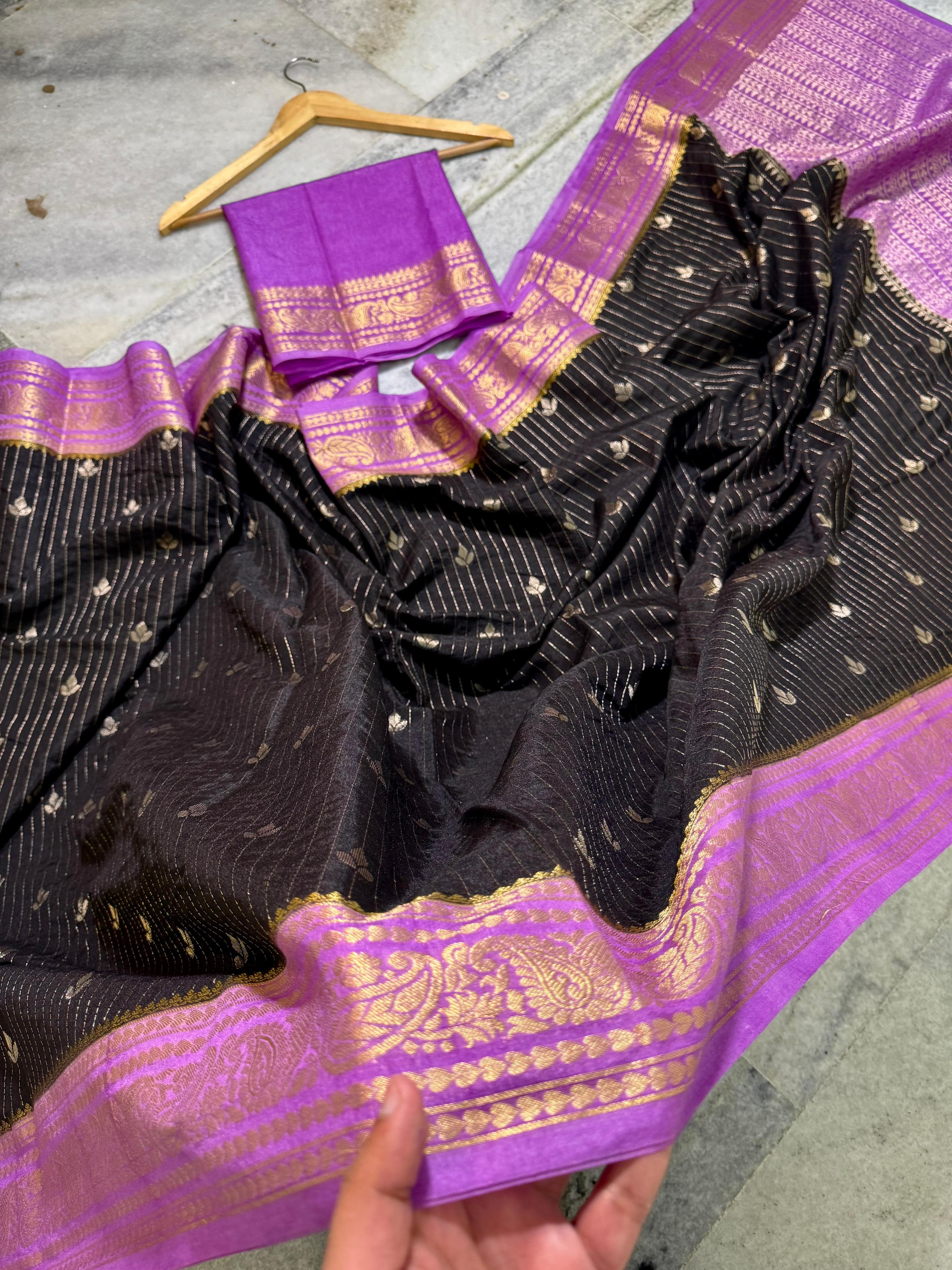 Banarasi Chiniya Soft Silk Sarees