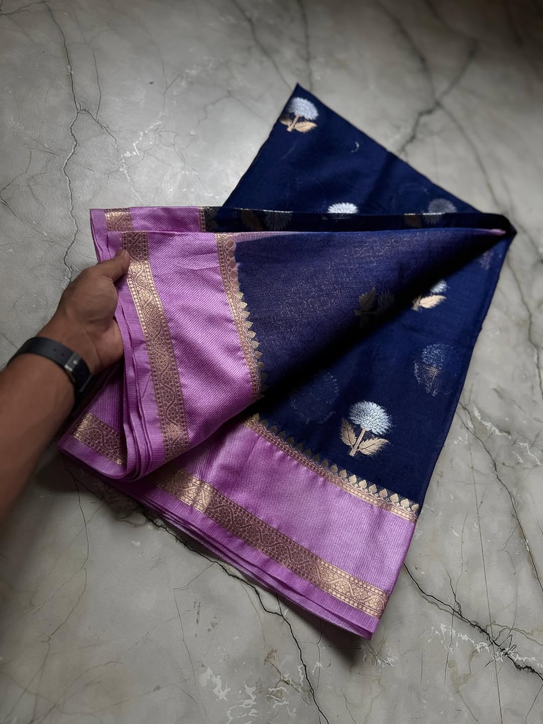 Handloom Soft Raw Mango Saree
