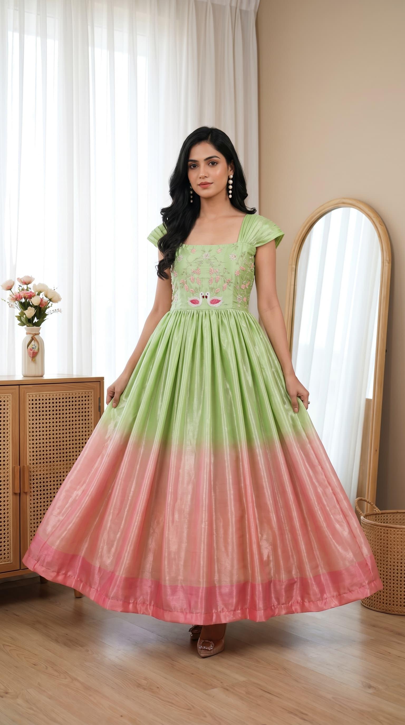 Soft Chinnon Gowns