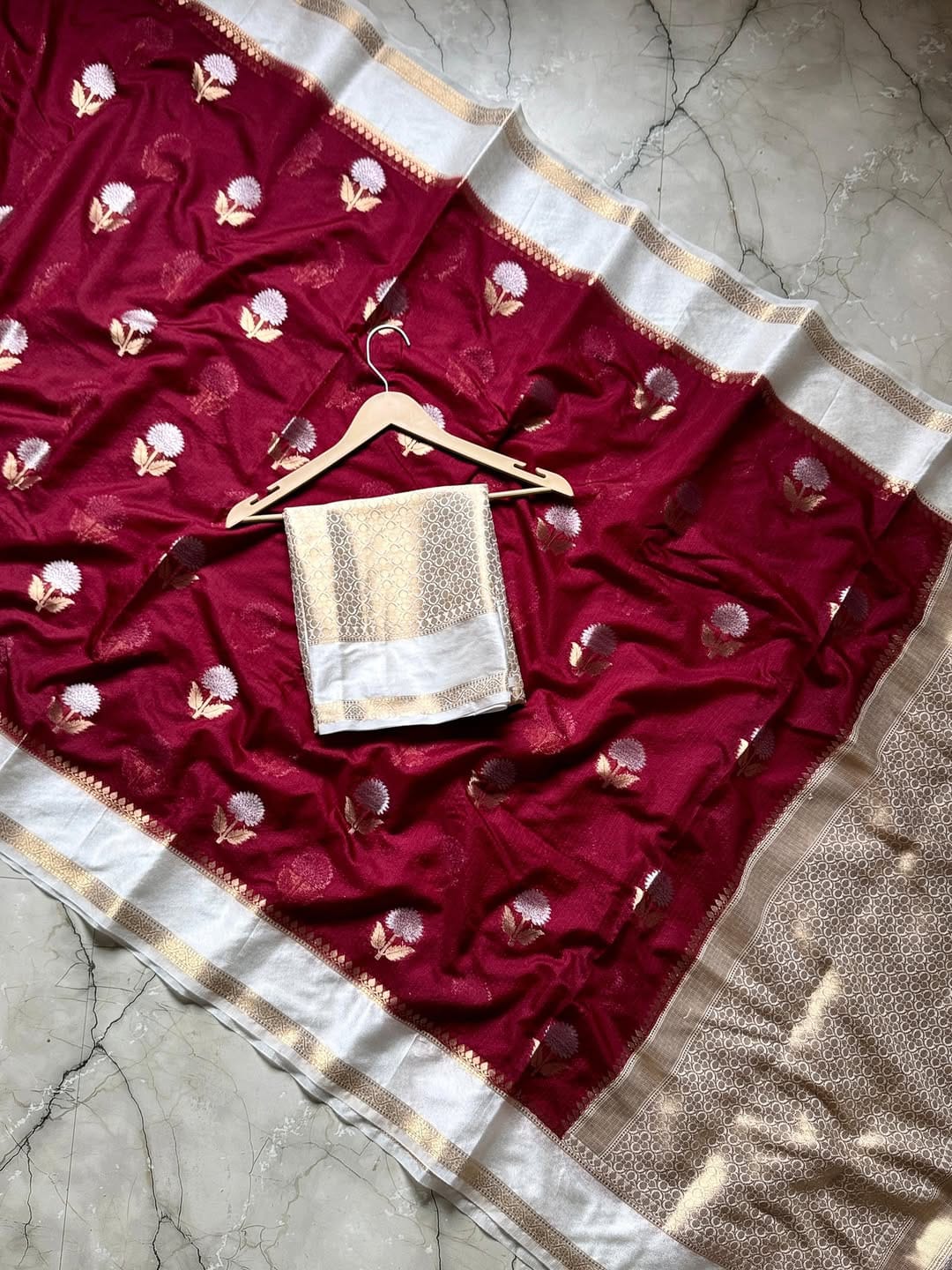 Handloom Soft Raw Mango Saree