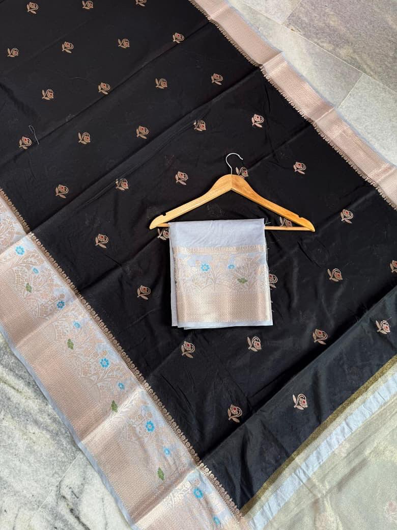 Banarasi Soft Dupion Silk Sarees