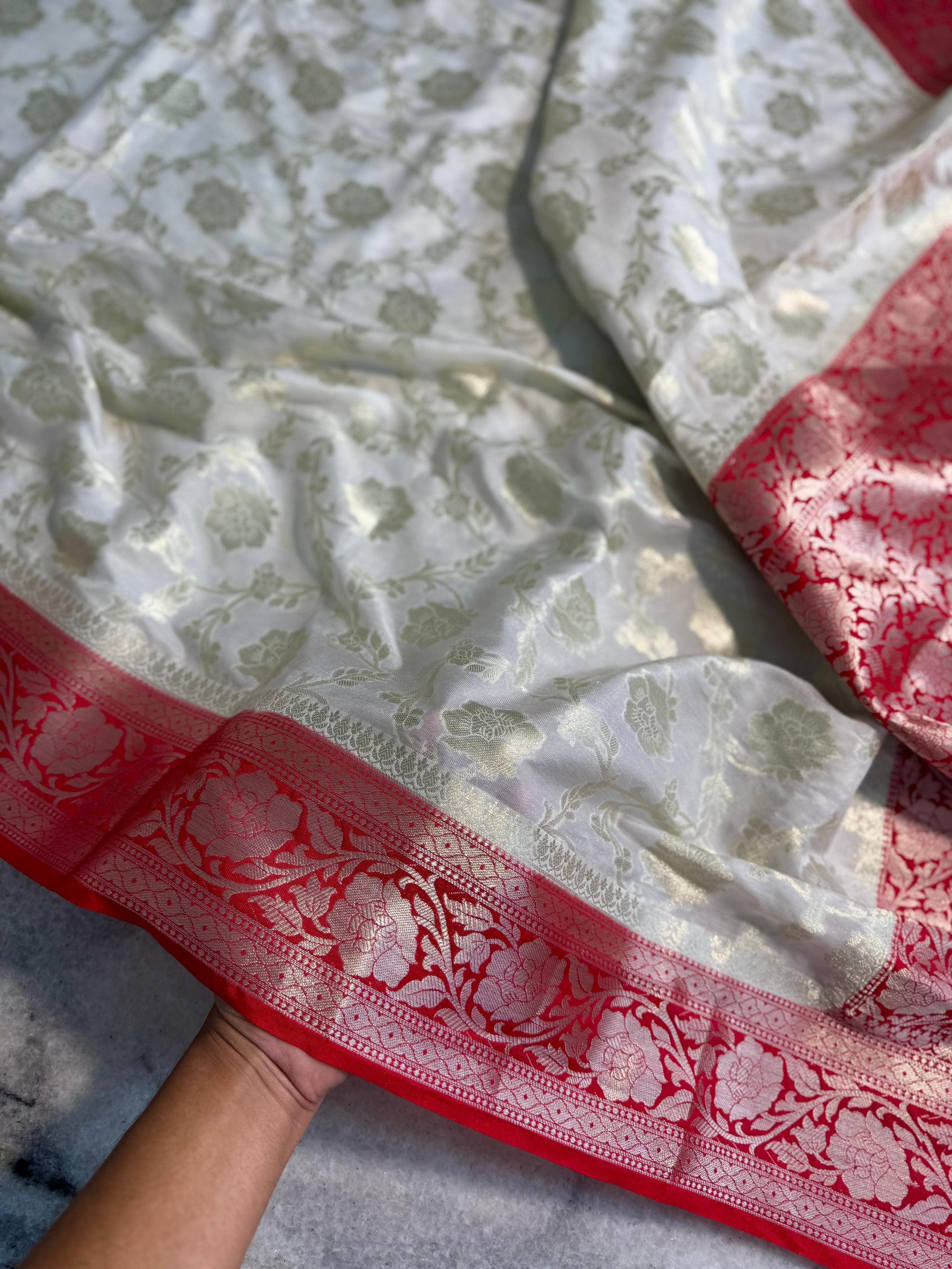 Banarasi Semi Katan Warm Silk Saree