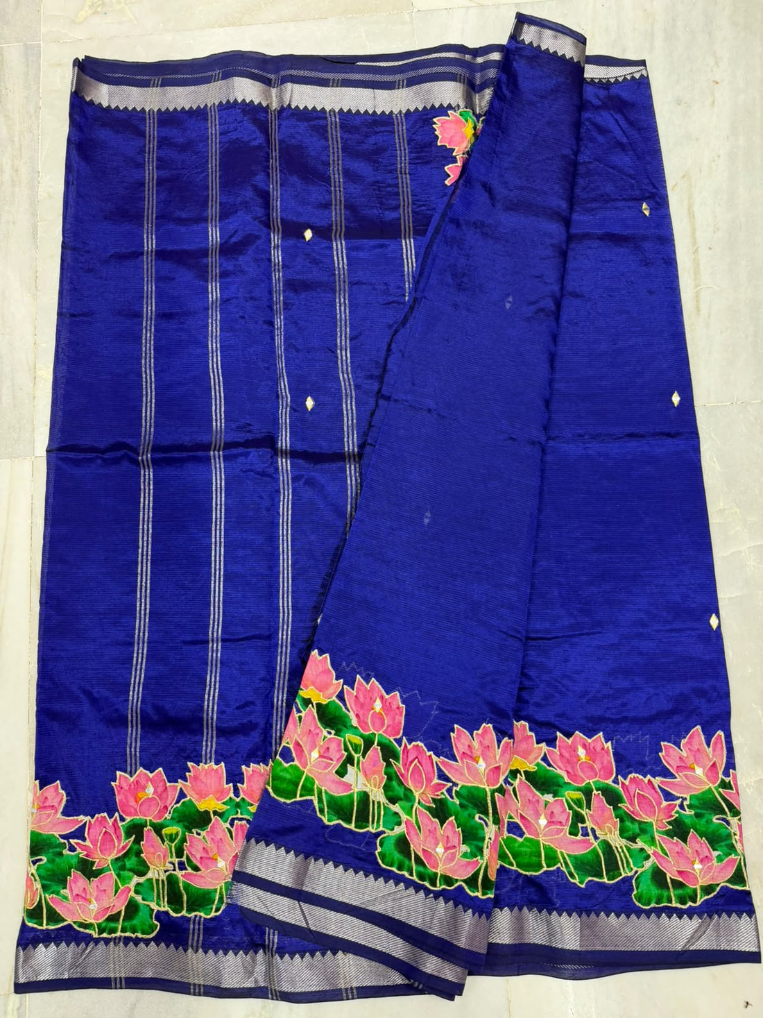 Premium Mangalagiri Applique Work Sarees