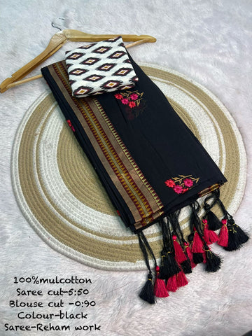 Premium Mul cotton Sarees