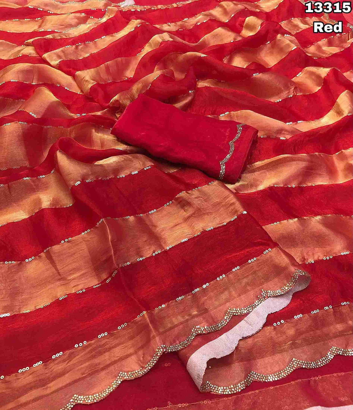 Space Silk Shaded Embroidery Sarees