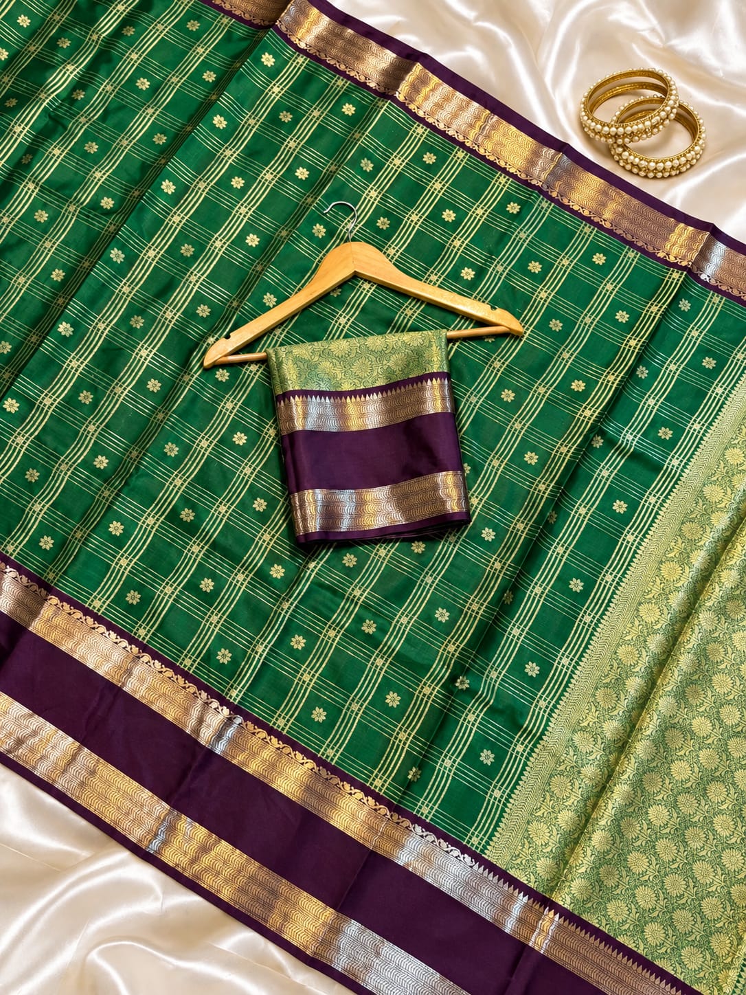 Premium Banarasi Soft Katan Silk Saree