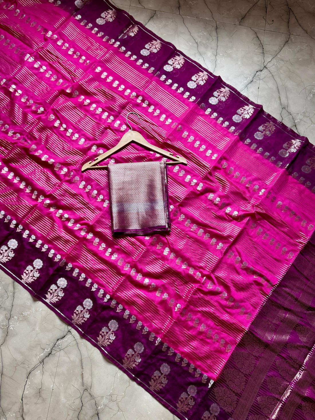 Banarasi Semi Georgette Handloom saree