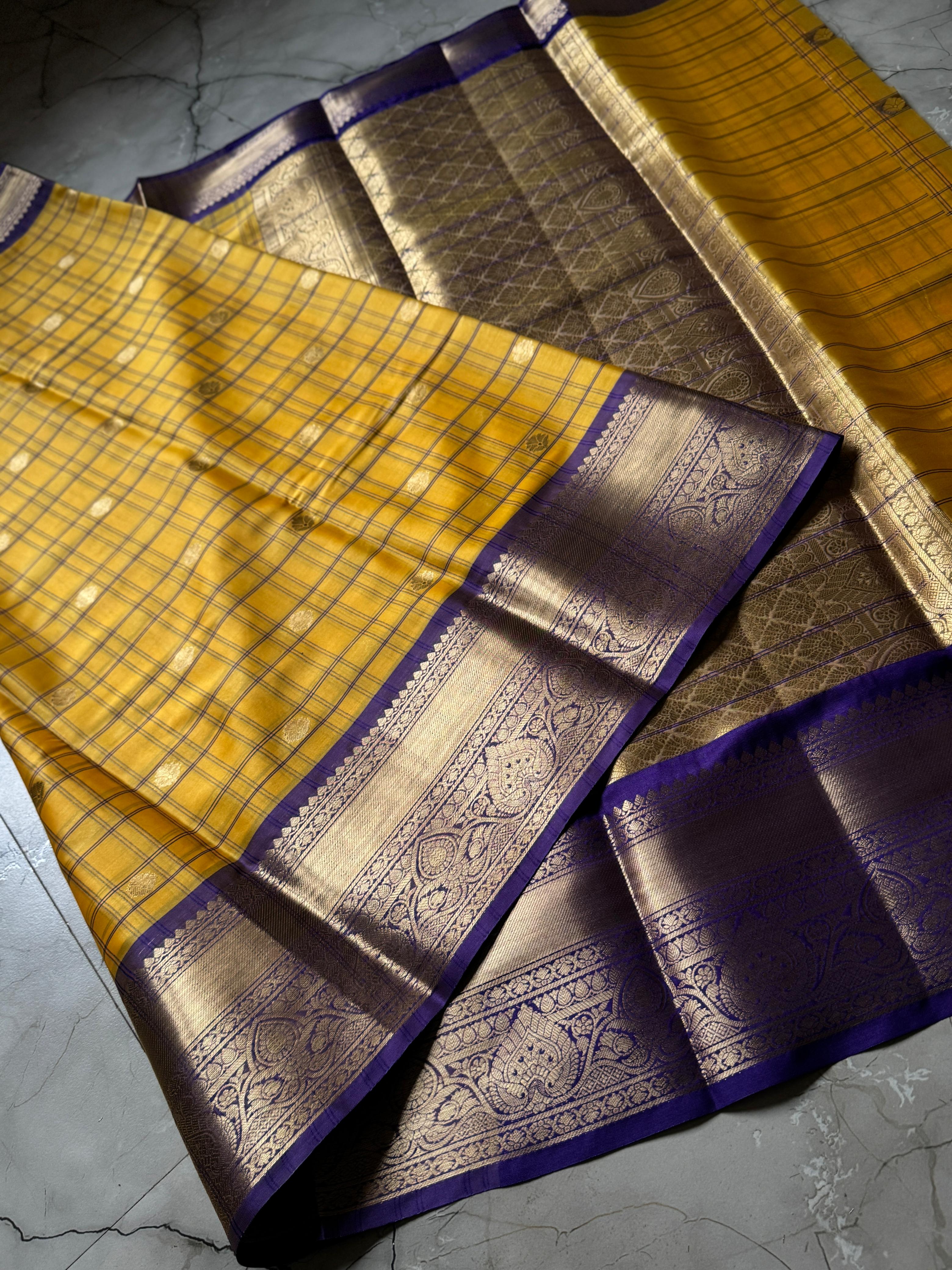 Banarasi Kanchi Soft Silk Saree