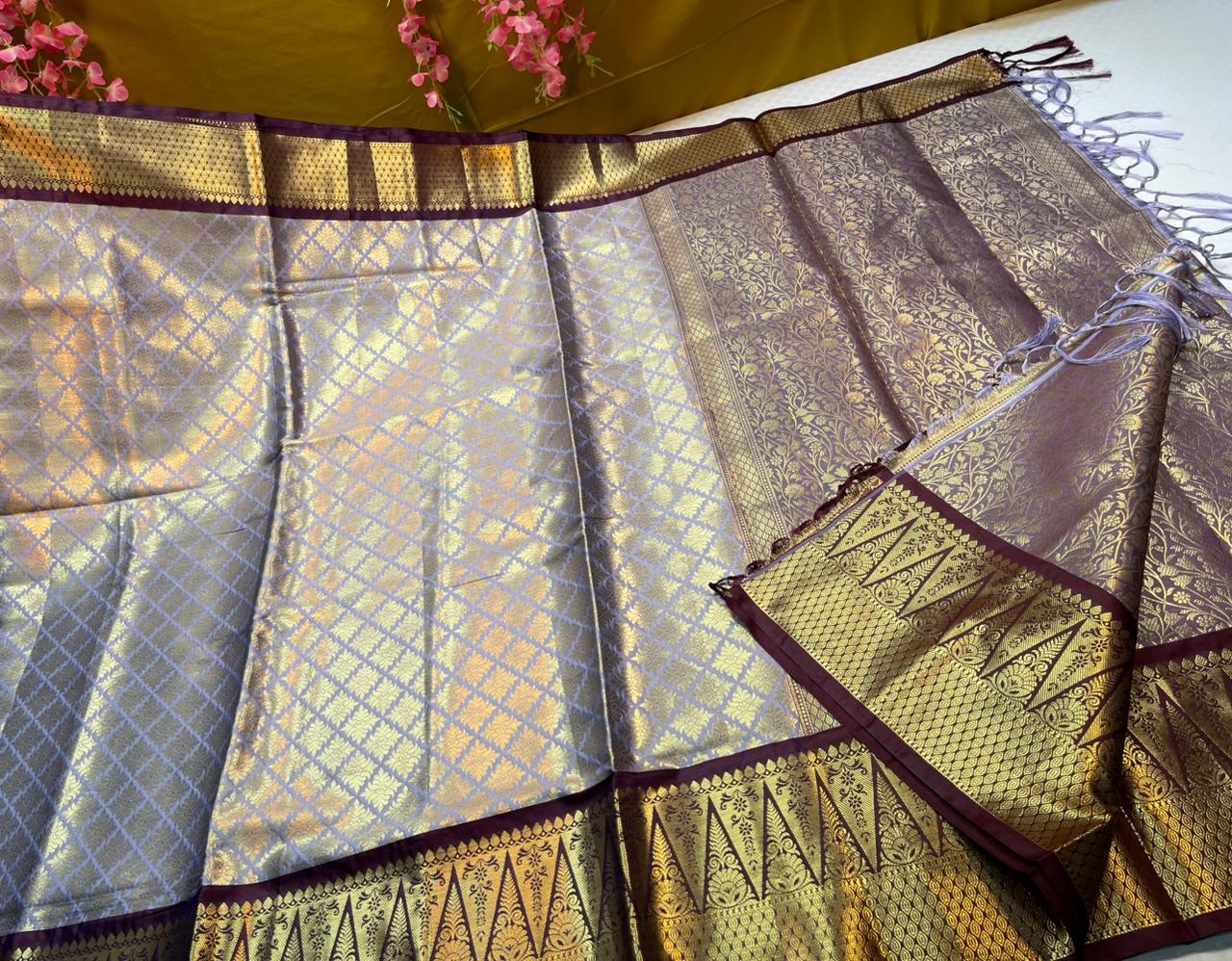 Semi Kanchipattu Sarees