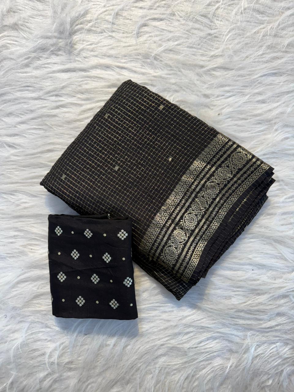 Pure Viscose Chinnon Sarees