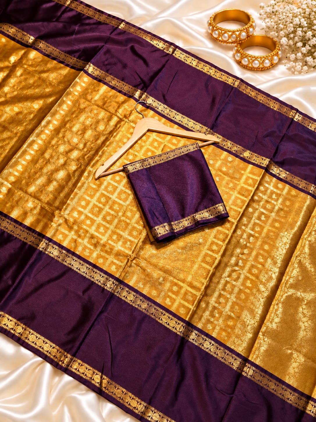 Soft Banarasi Katan Silk Saree