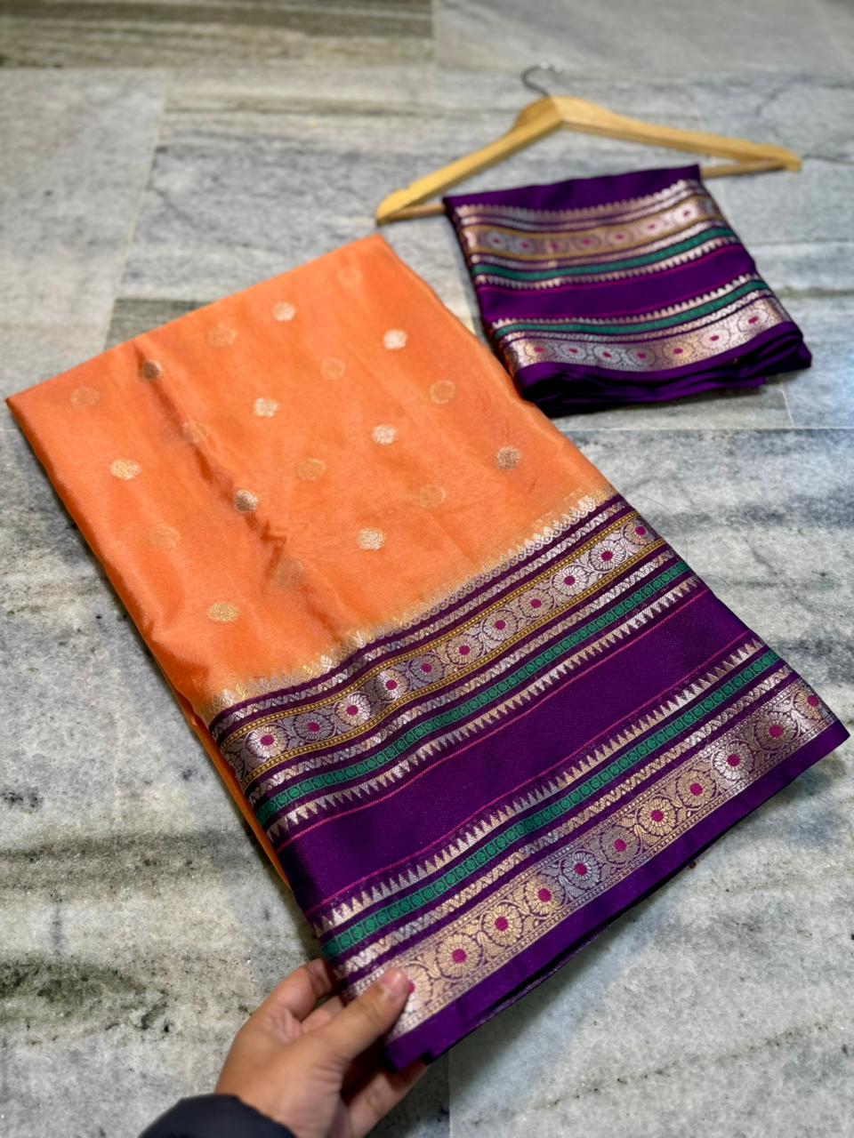Soft Banarasi Warm Silk Sarees