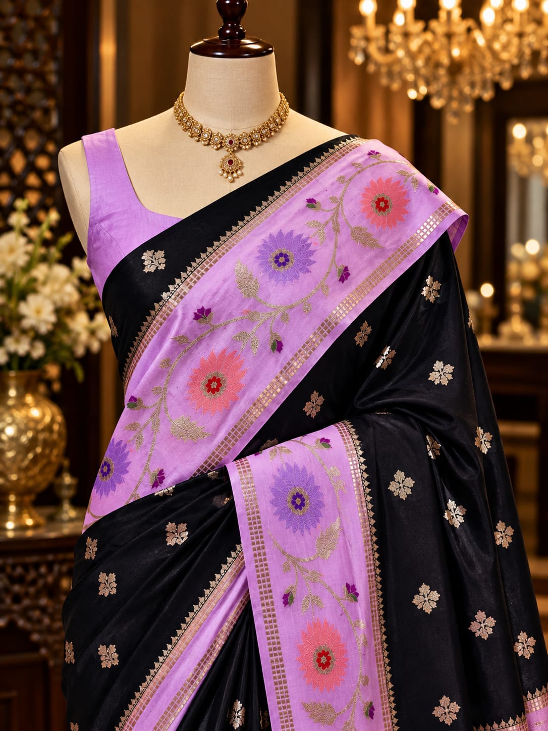 Premium Banarasi Katan Silk Soft Fab Sarees 