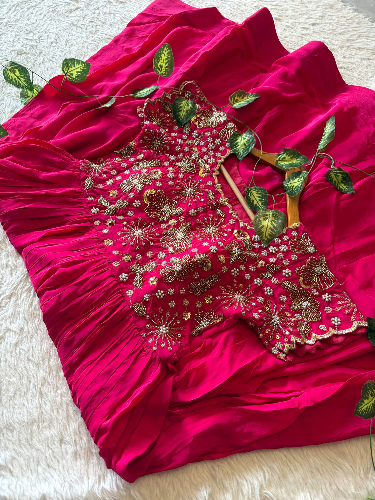 Customized maggam work frock