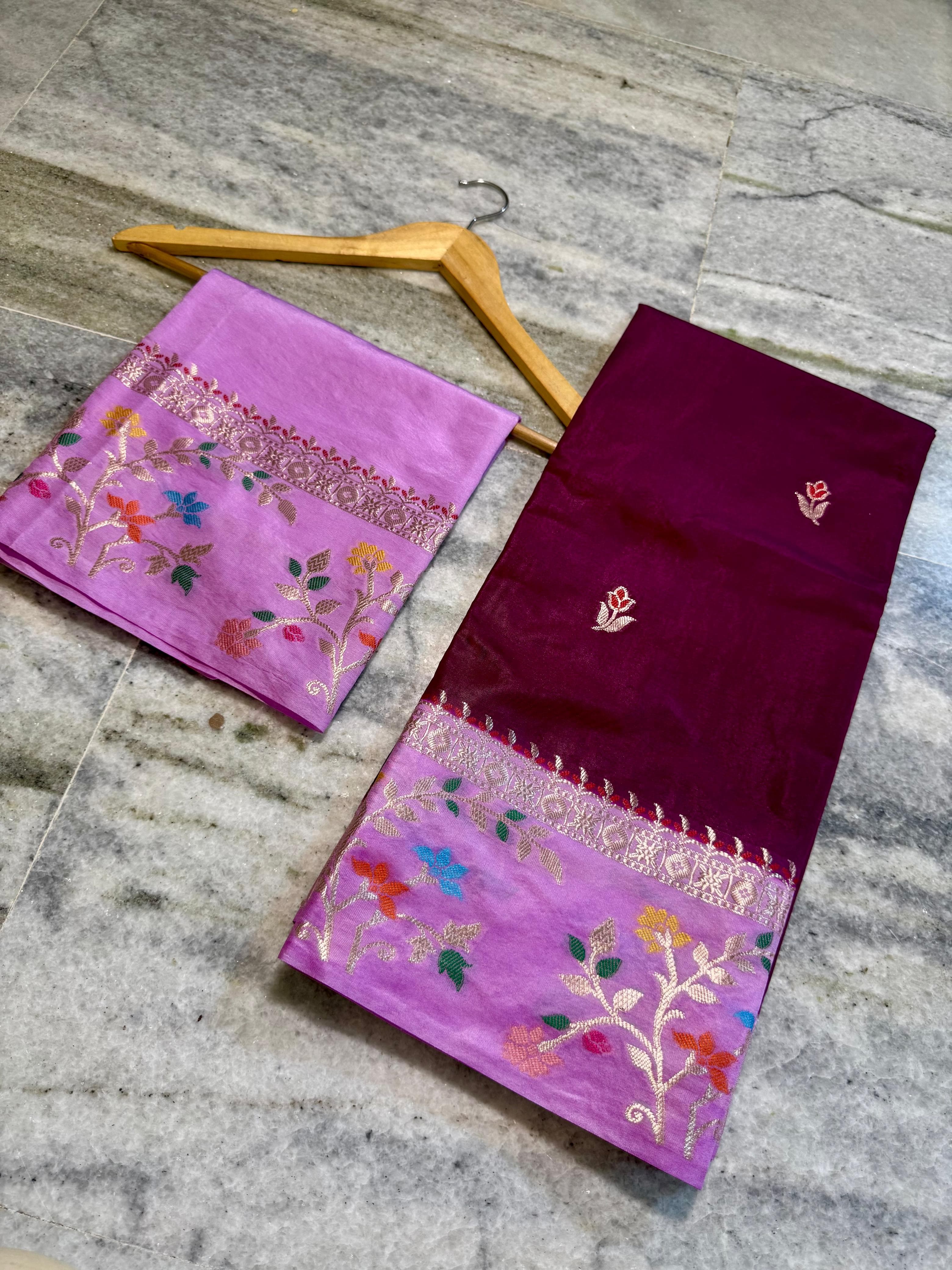 Soft Banarasi Katan Silk Sarees