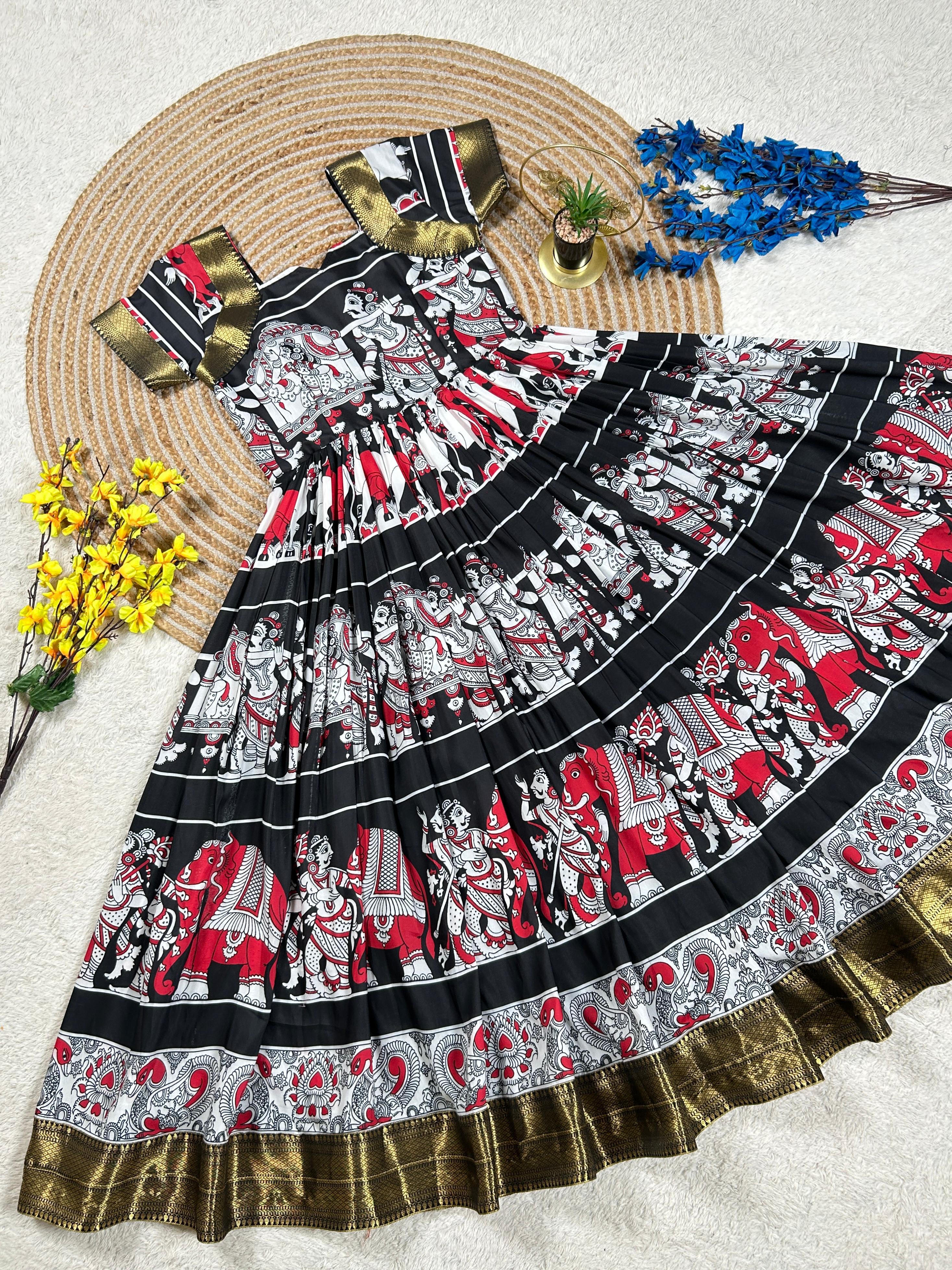 Premium Kamlakari Frock