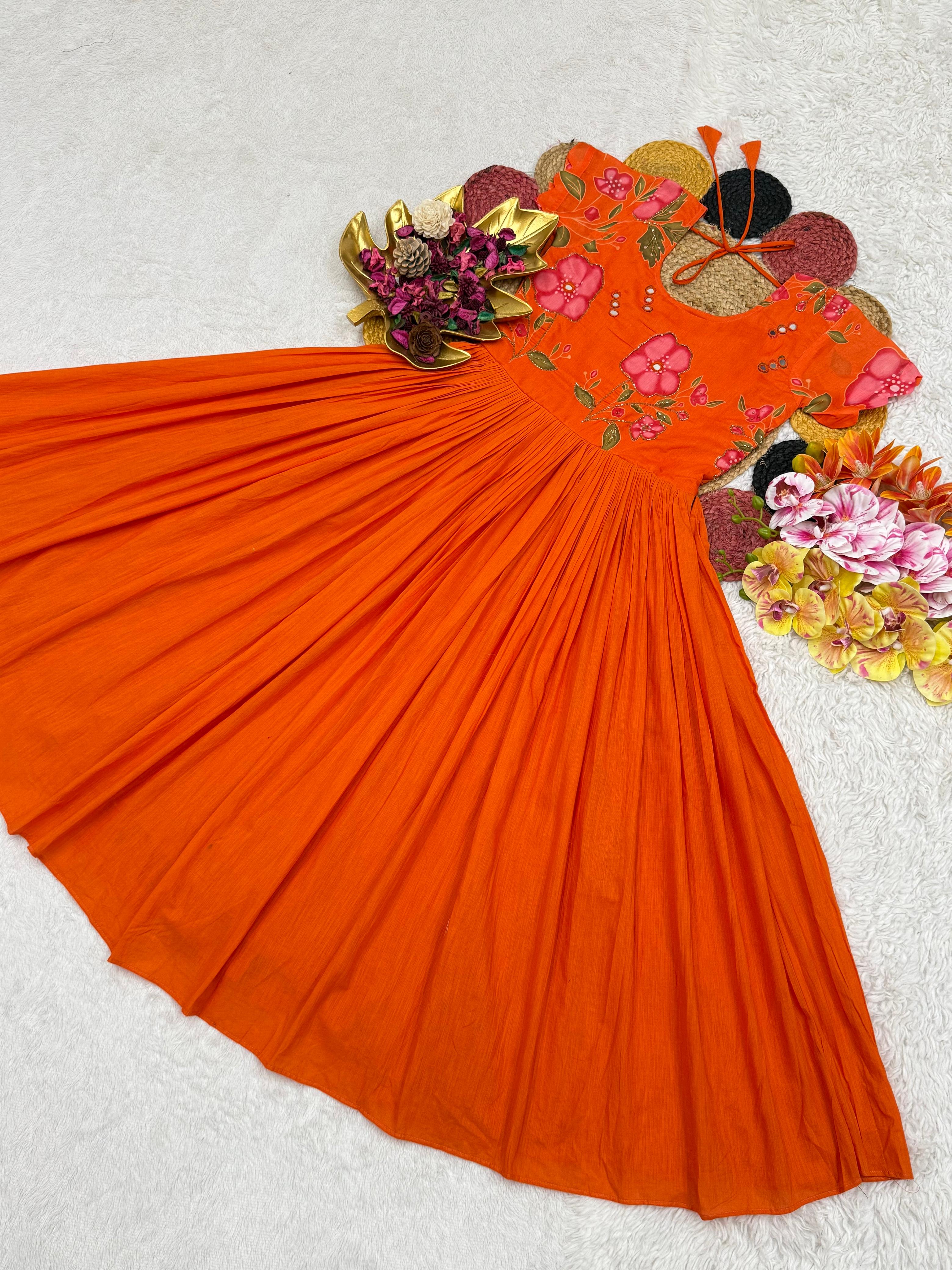 Soft Mul Mul Cotton Gowns