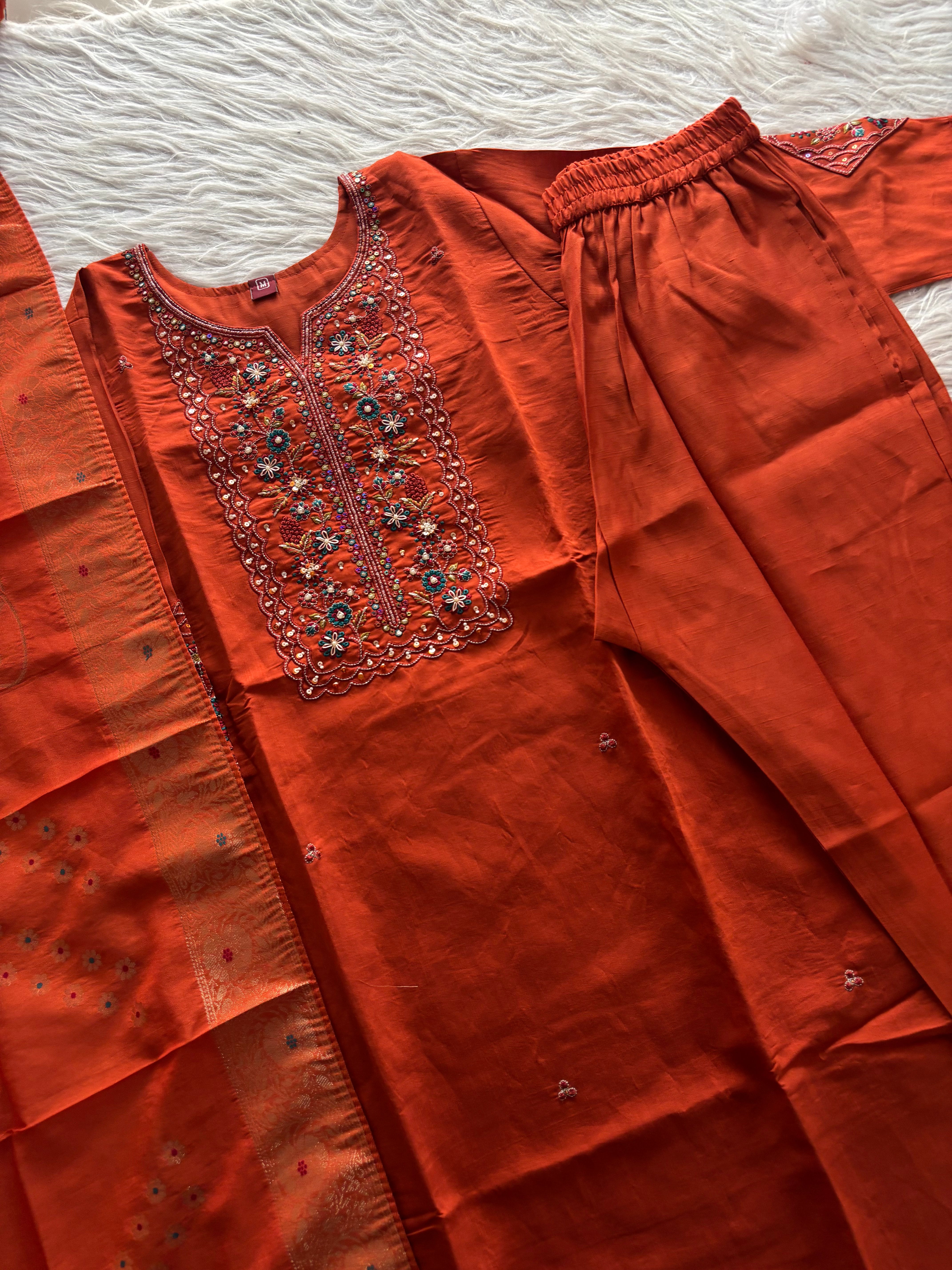 Launching New Designers Kurti Pent Dupatta Sets