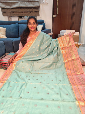 Banarasi Dyble Dupion Soft Silk Sarees