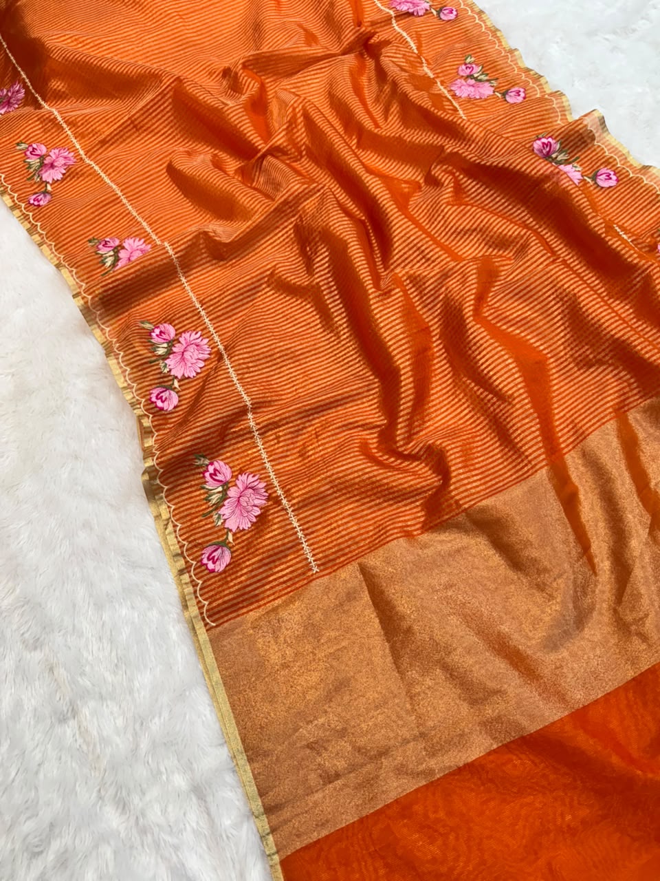 Organza Tissue Saree