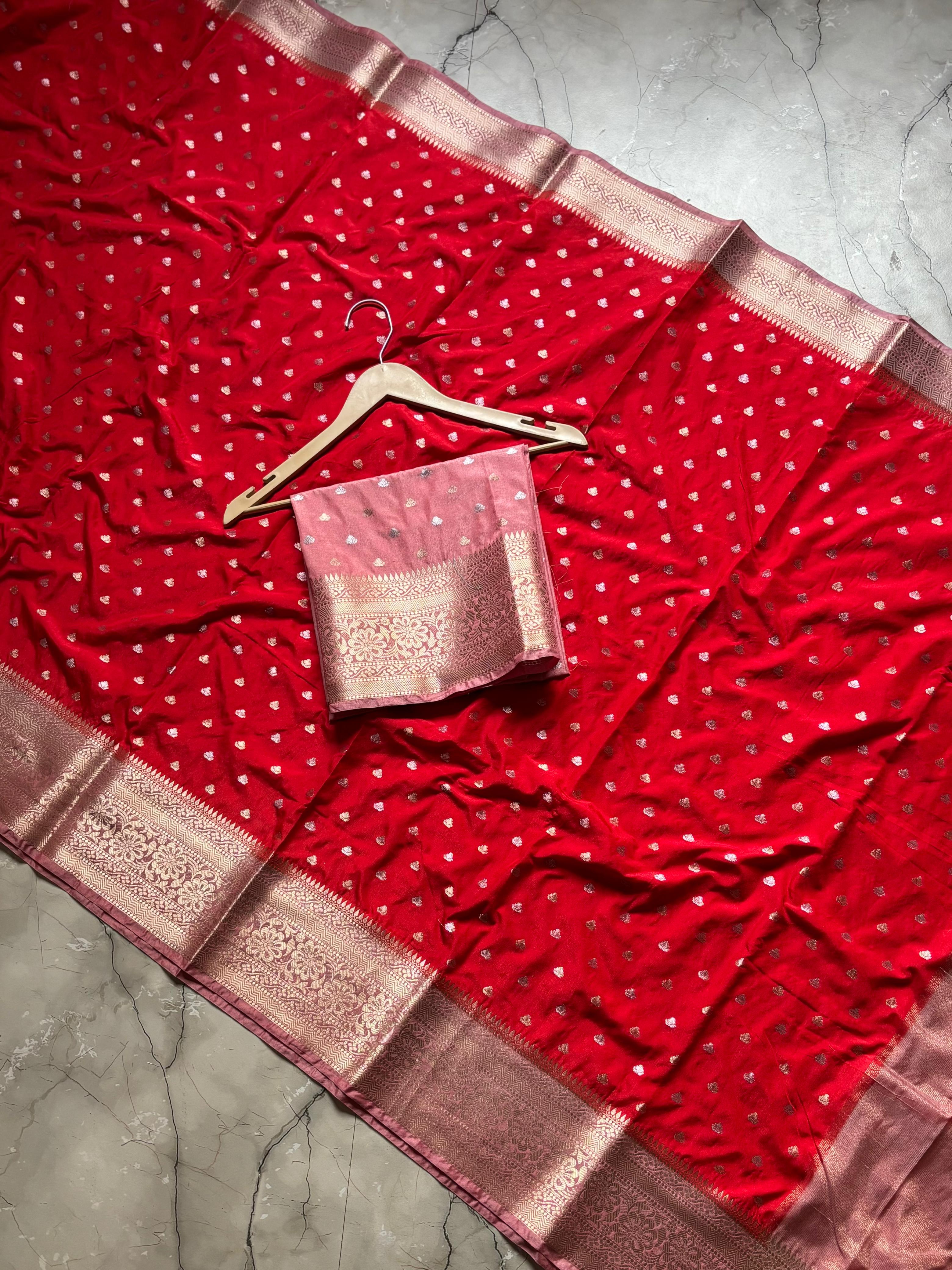 Premium Banarasi Raw Mango Sarees