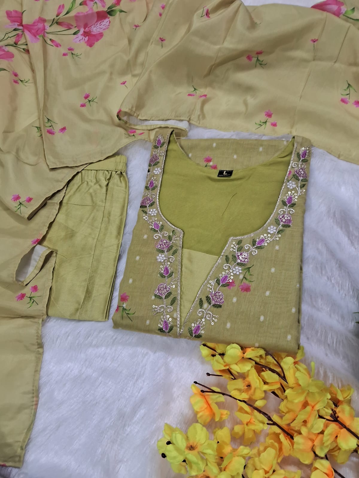 Premium 3pc Kurti Set