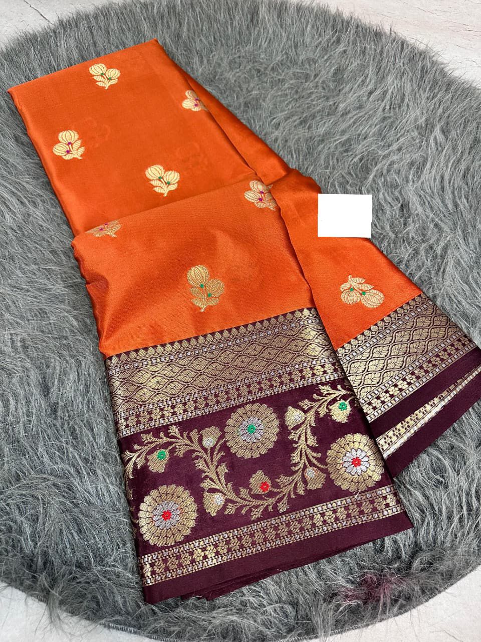 Banarasi Semi Kanchipattu Saree