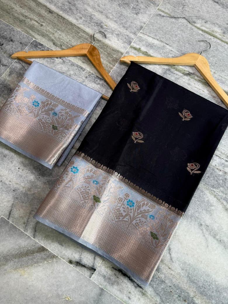Banarasi Soft Dupion Silk Sarees