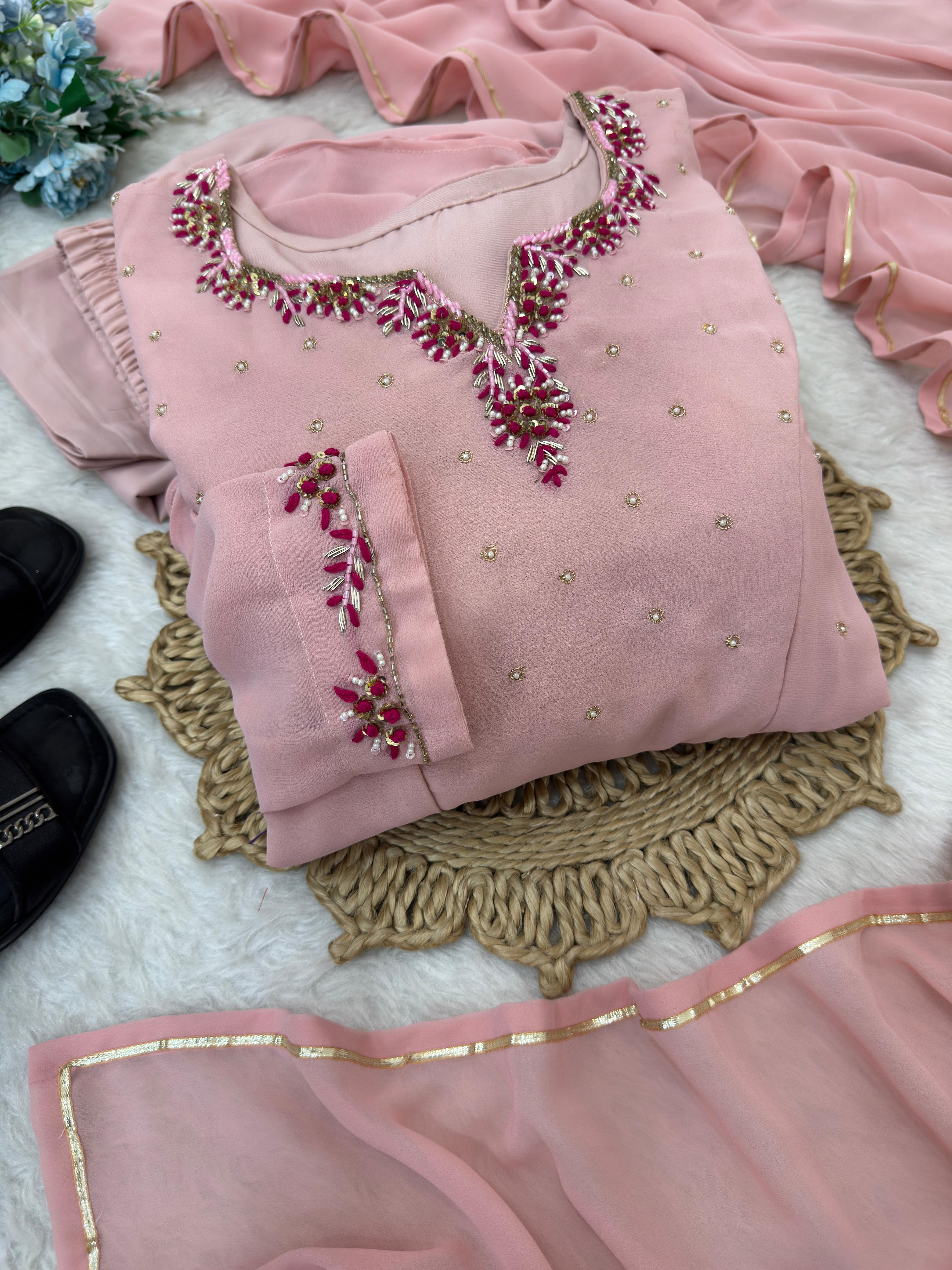 Georgette Anarkali Dress