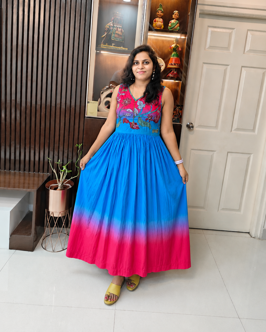 Soft muslin frock