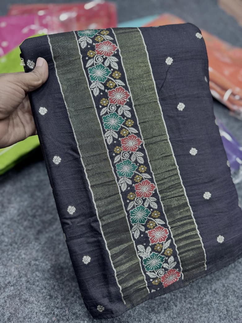 Pure Soft Russian Silk Sarees