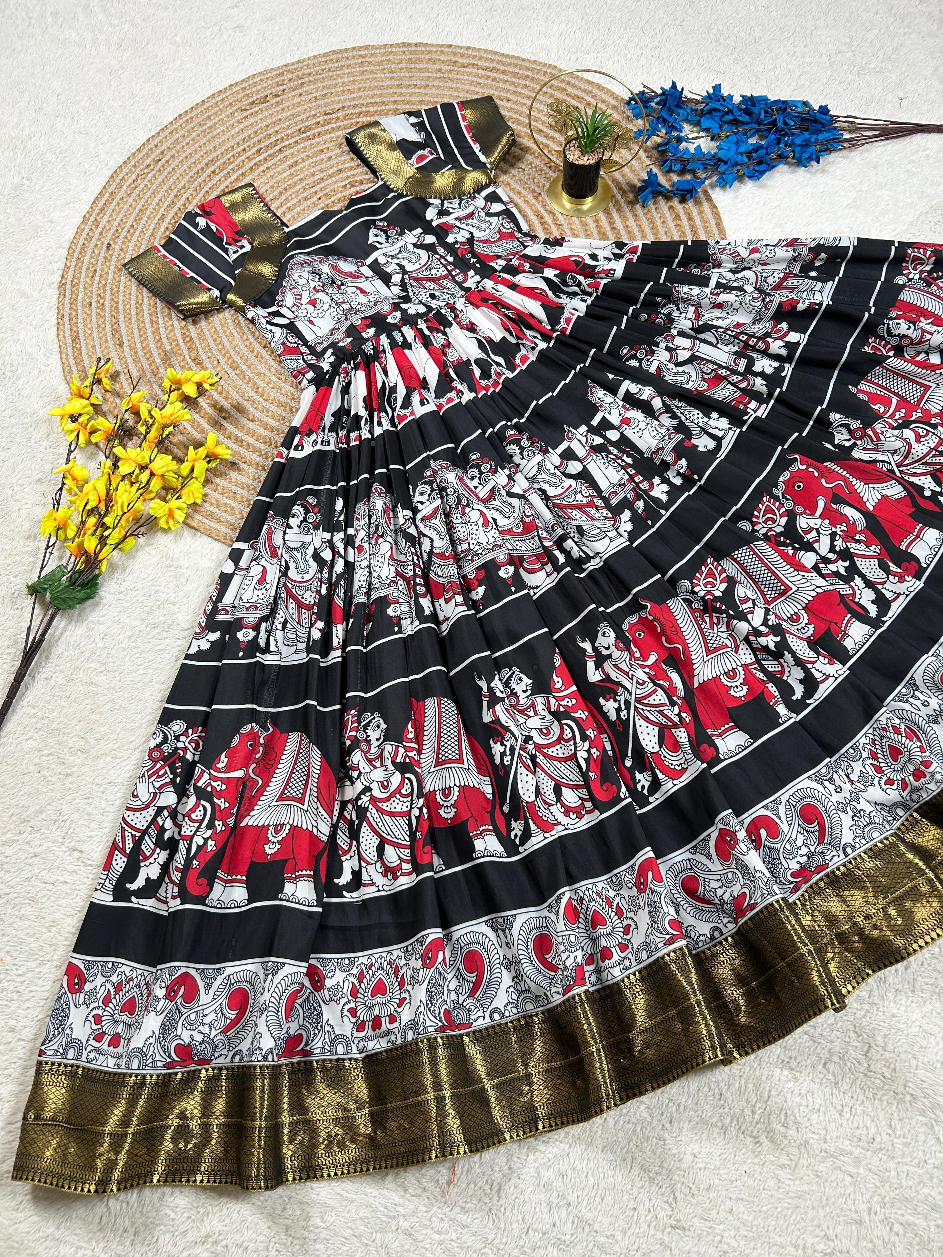 Premium Kamlakari Frock