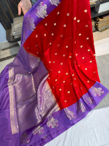 Banarasi Raw Mango Silk Saree