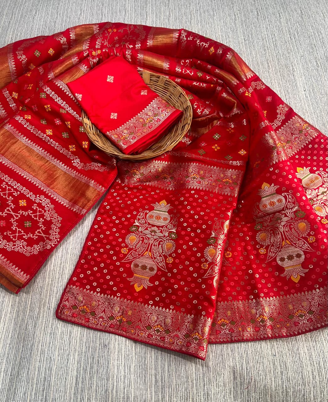 Pure Chinya Tisu Viscose Khadi Crepe Georgette Sarees