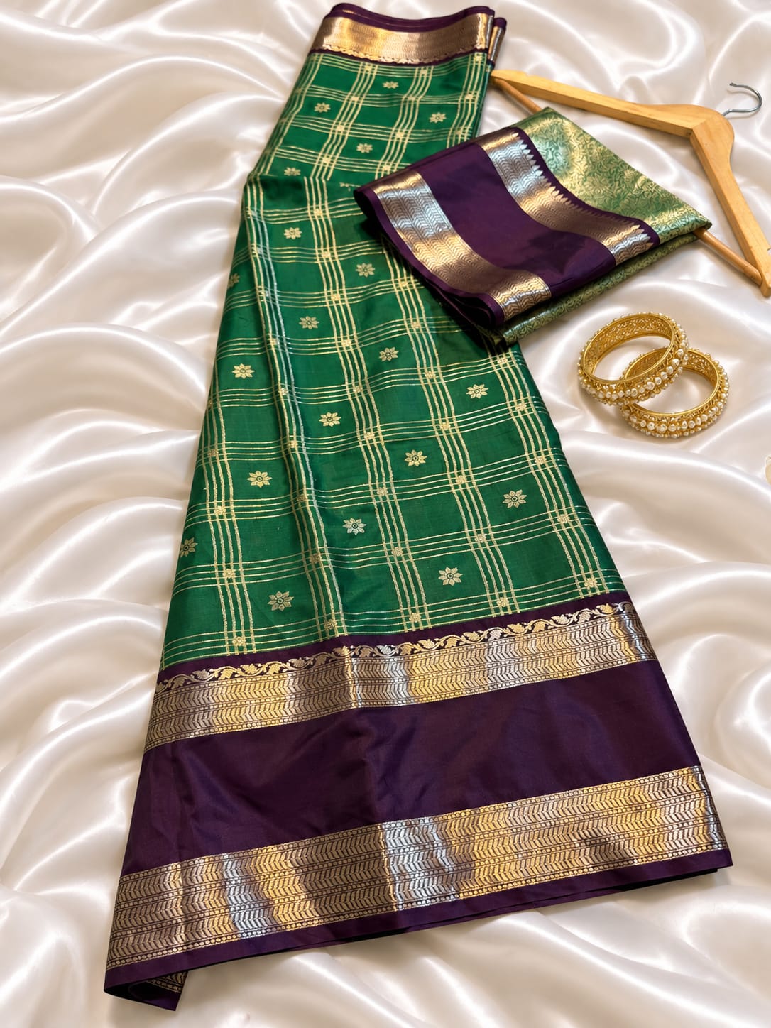 Premium Banarasi Soft Katan Silk Saree