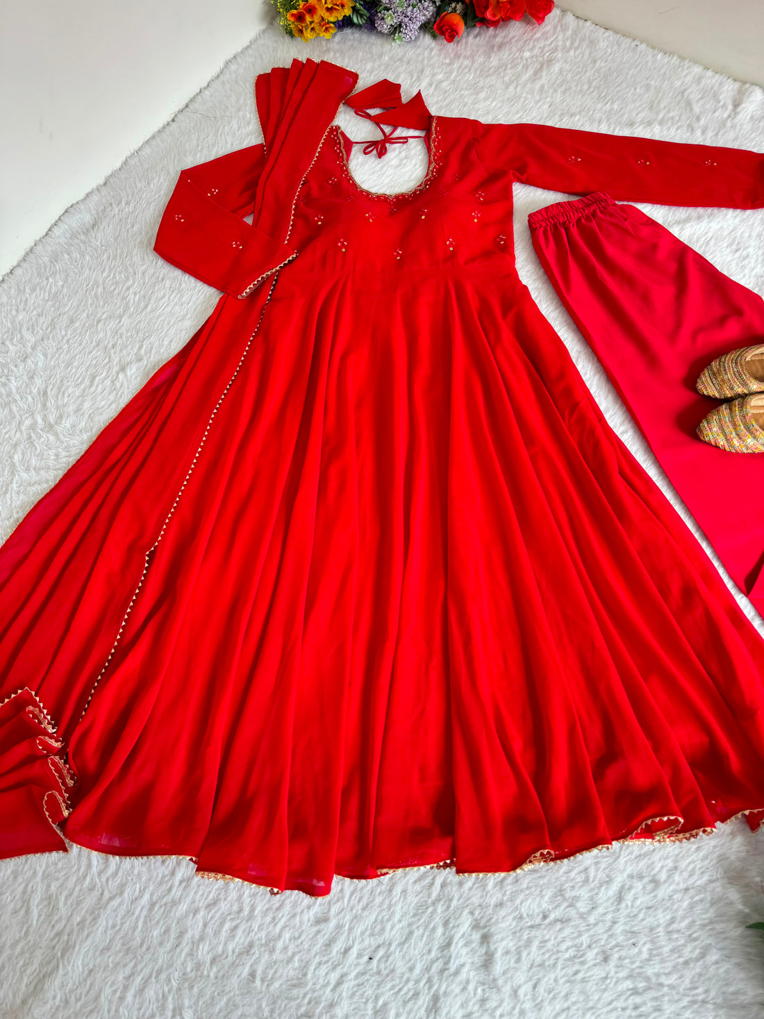 Georgette Anarkali Dress