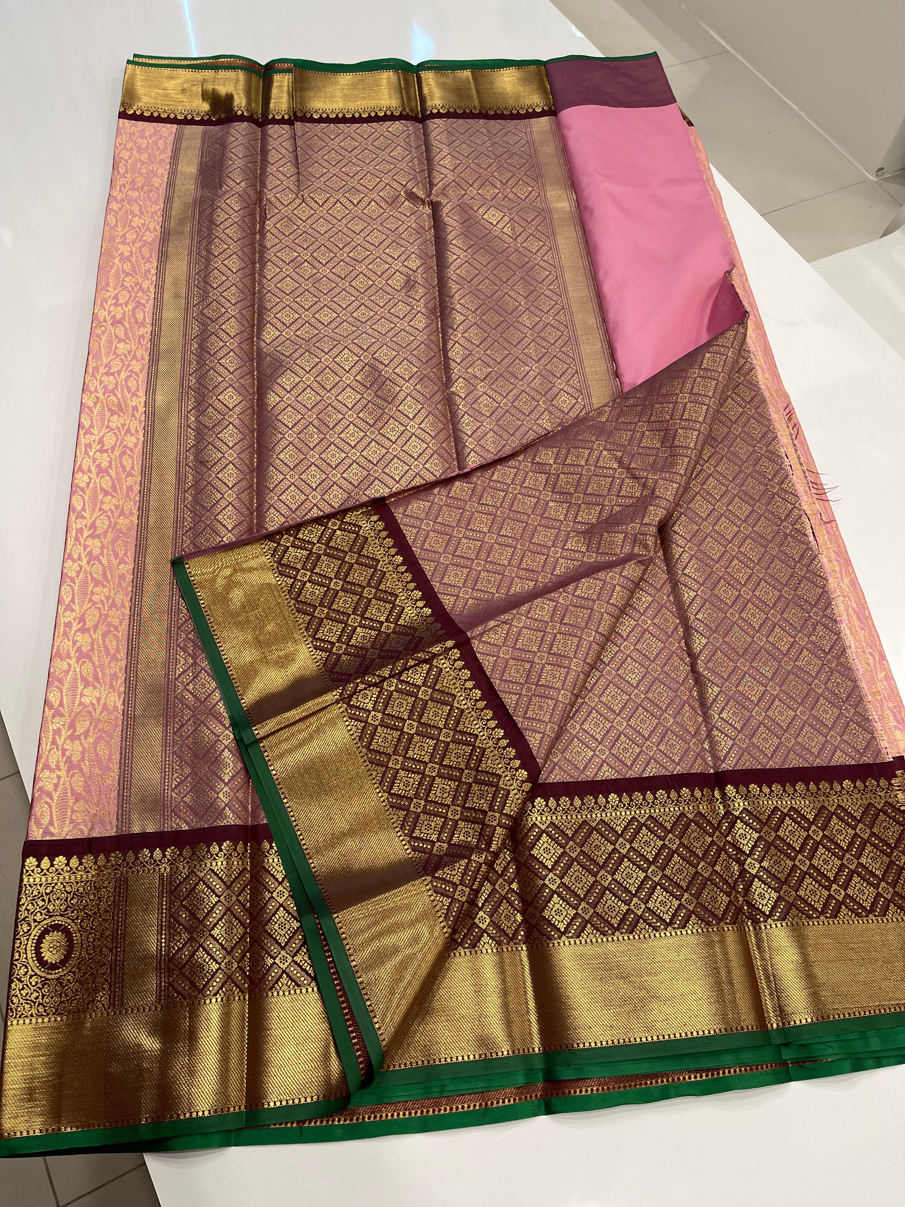 Vintage Sarees in Semi Kanchi