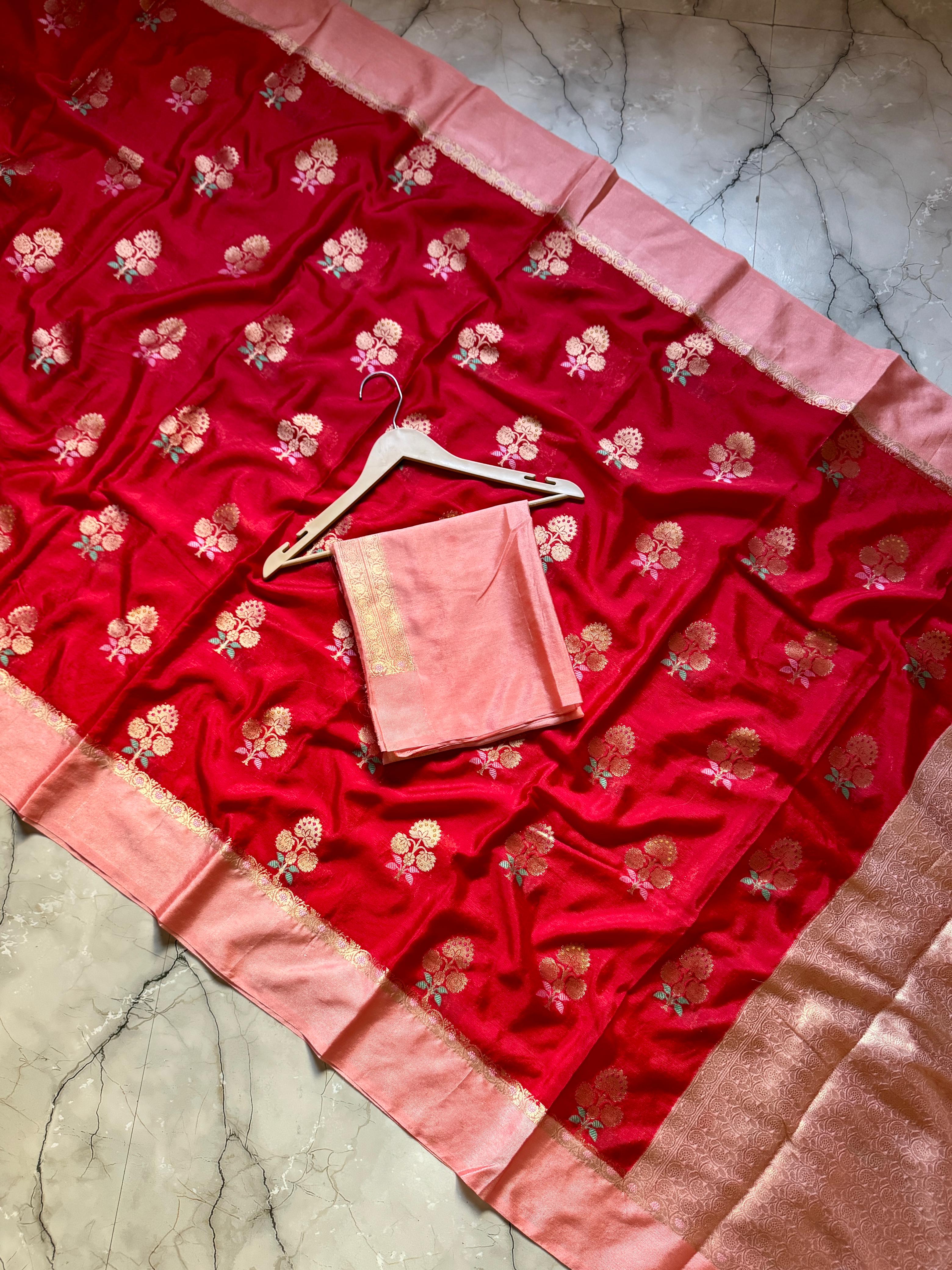 Soft Banarasi Warm Silk Sarees